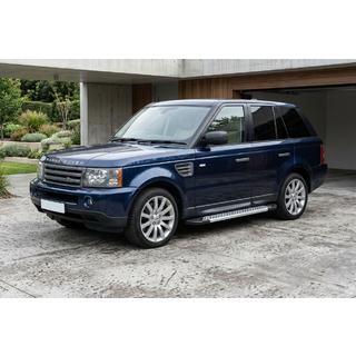 Sānu pakāpieni New Vision Grey (2 gab., alumīnijs) Range Rover Sport 2005–2013 foto 1