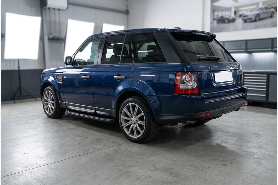 Range Rover Sport 2005–2013 Sānu sliekšņi Tayga Black (2 gab., alumīnijs) Image