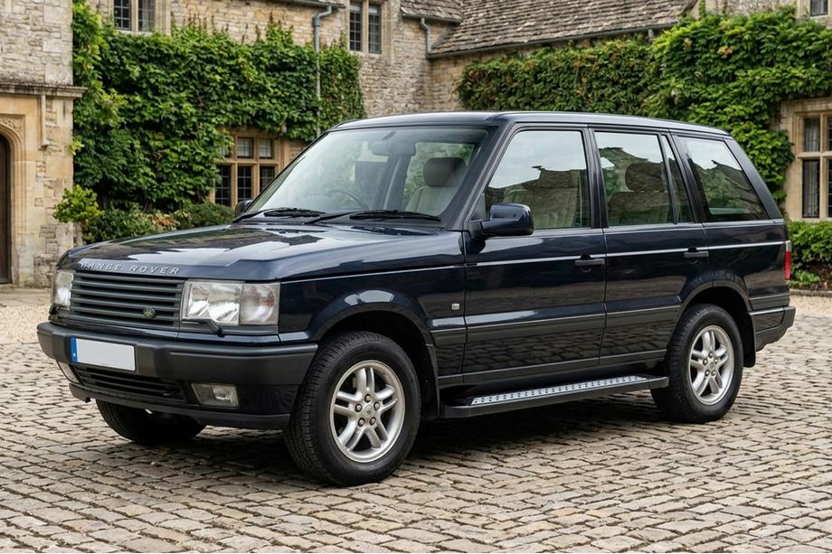 Range Rover II P38A 1997–2002 Sānu sliekšņi New Vision Black (2 gab., alumīnijs) Foto 1