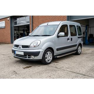 Sānu pakāpieni BlackLine (2 gab., alumīnijs) Renault Kangoo 1998–2008 foto 1
