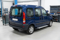 Renault Kangoo 1998–2008 Sānu pakāpieni New Vision Grey (2 gab., alumīnijs) foto 1