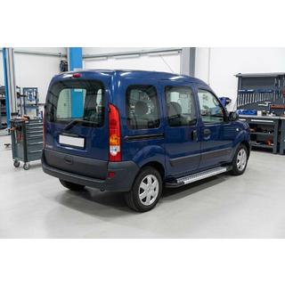 Sānu pakāpieni New Vision Grey (2 gab., alumīnijs) Renault Kangoo 1998–2008 foto 1