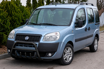 Fiat Doblo I 2005–2010 Priekšējais aizsargstienis WT004 Black (melns) foto 1