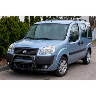 Priekšējais aizsargstienis WT004 Black (melns) Fiat Doblo I 2005–2010 foto 1