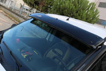Fiat Doblo II 2010–2022 Vējstikla vizieris (melns spīdīgs, 5 mm) foto 8