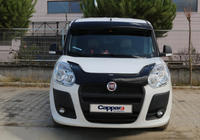 Fiat Doblo II 2010–2022 Vējstikla vizieris (melns spīdīgs, 5 mm) foto 11