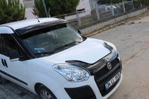 Opel Combo 2012–2018 Vējstikla vizieris (melns spīdīgs, 5 mm) foto 13