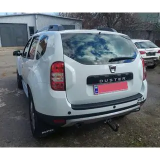 Aizmugurējā bampera uzlika EuroCap (ABS) Renault Duster 2008–2017 foto 2