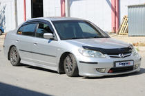 Honda Civic Sedan VII 2001–2006 Motora pārsega deflektors (EuroCap) foto 4