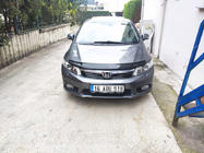 Honda Civic Sedan IX 2011–2016 Motora pārsega deflektors (EuroCap) foto 11