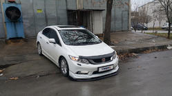 Honda Civic Sedan IX 2011–2016 Motora pārsega deflektors (EuroCap) foto 12