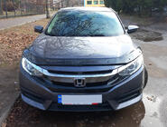 Honda Civic Sedans X 2016–2021 Motora pārsega deflektors (EuroCap) foto 5