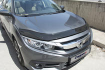 Honda Civic Sedans X 2016–2021 Motora pārsega deflektors (EuroCap) foto 4