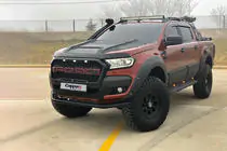 Ford Ranger 2011–2022 Motora pārsega deflektors EuroCap (2015+) foto 16