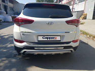 Hyundai Tucson TL 2016–2021 Aizmugurējā bufera difuzora uzlika EuroCap 2016-2018 (ABS) foto 21