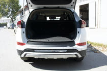 Hyundai Tucson TL 2016–2021 Aizmugurējā bufera difuzora uzlika EuroCap 2016-2018 (ABS) foto 2