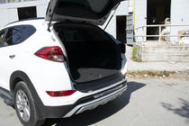 Hyundai Tucson TL 2016–2021 Aizmugurējā bufera difuzora uzlika EuroCap 2016-2018 (ABS) foto 4