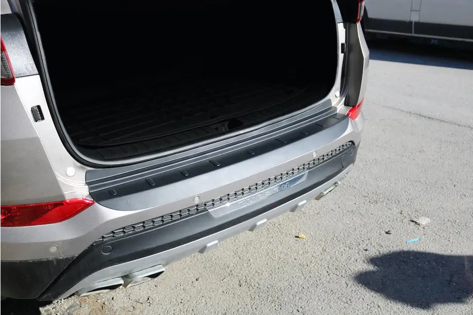 Hyundai Tucson TL 2016–2021 Aizmugurējā bufera difuzora uzlika EuroCap 2016-2018 (ABS) Foto 8