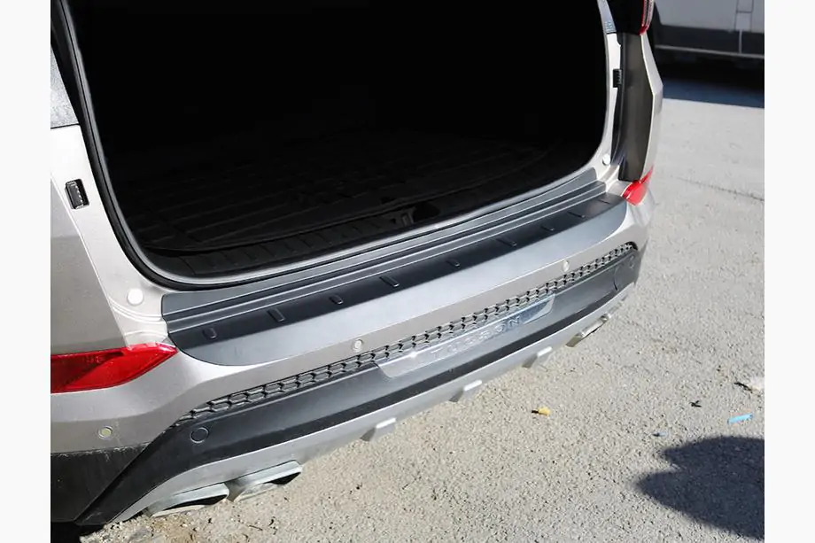 Hyundai Tucson TL 2016–2021 Aizmugurējā bufera difuzora uzlika EuroCap 2016-2018 (ABS) Foto 9