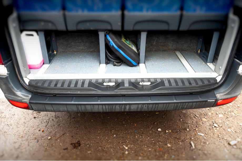 Mercedes Sprinter W906 2006–2018 Aizmugurējā bampera uzlika EuroCap (ABS) Image