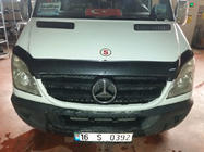 Mercedes Sprinter W906 2006–2018 Kapota deflektors karbonizskata 2006-2013 (EuroCap) foto 3