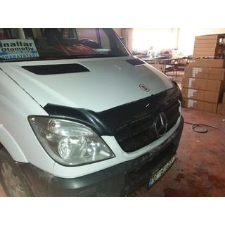 Kapota deflektors karbonizskata 2006-2013 (EuroCap) Mercedes Sprinter W906 2006–2018 foto 4