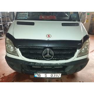 Kapota deflektors karbonizskata 2006-2013 (EuroCap) Mercedes Sprinter W906 2006–2018 foto 3