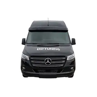Vējstikla vizieris (melns spīdīgs, 5 mm) Mercedes Sprinter W907/W910 2018– foto 2