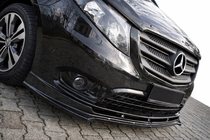 Mercedes Vito/V klase W447 2014– Priekšējās lūpas uzlika EuroCap (melna) foto 2