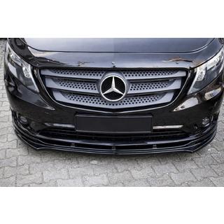 Priekšējās lūpas uzlika EuroCap (melna) Mercedes Vito/V klase W447 2014– foto 1