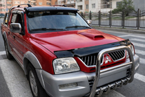 Mitsubishi L200 1996–2006 Motora pārsega deflektors (EuroCap) foto 1
