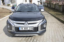 Mitsubishi L200 2015–2024 Motora pārsega deflektors (2019+, EuroCap) foto 17