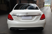 Mercedes C-class W205 2014–2021 Virsbūves komplekts ar pilnu aizmugurējo buferi (AMG C63-designs 2014-2018) foto 15