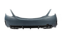 Mercedes C-class W205 2014–2021 Virsbūves komplekts ar pilnu aizmugurējo buferi (AMG C63-designs 2014-2018) foto 9