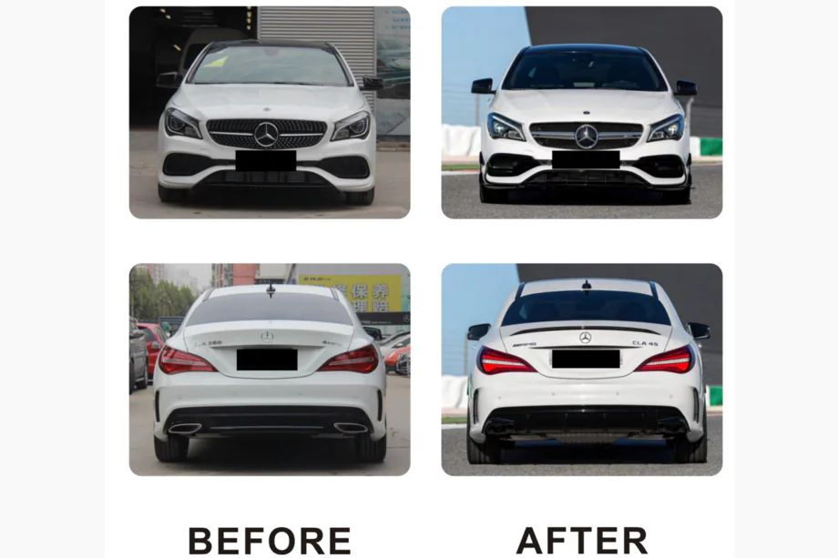 Mercedes CLA C117 2013–2019 Virsbūves komplekts (AMG) Foto 2
