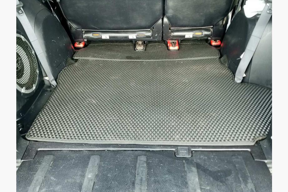 Mitsubishi Outlander 2006–2012 Bagāžnieka paklājiņš (EVA, melns) 7-vietīgs Ar zemfrekvences skaļruni Foto 7