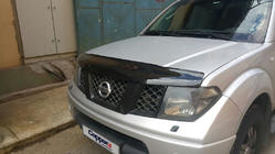 Nissan Navara 2006–2015 Motora pārsega deflektors (EuroCap) foto 8