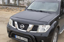 Nissan Navara 2006–2015 Motora pārsega deflektors (EuroCap) foto 7