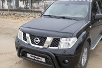 Nissan Navara 2006–2015 Motora pārsega deflektors (EuroCap) foto 2