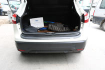 Nissan Qashqai 2014–2021 Aizmugurējā bampera difuzors EuroCap (2014-2017, ABS) foto 4