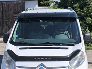 Fiat Scudo 2007–2015 Vējstikla vizieris (melns spīdīgs, 5 mm) foto 8