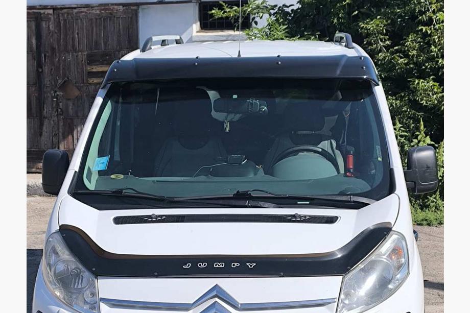 Citroen Jumpy 2007–2017 Vējstikla vizieris (melns spīdīgs, 5 mm) Image