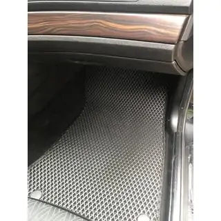 EVA auto paklājiņi (melni) foto 2