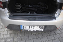 Renault Clio IV 2012–2019 Aizmugurējā bampera uzlika EuroCap (ABS) foto 4