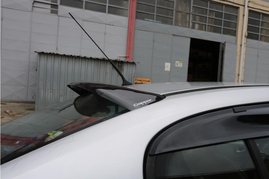 Renault Megane II 2004–2009 Aizmugurējā stikla spoileris Sedan (EuroCap, ABS) Image