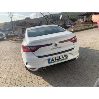 Aizmugurējā bampera uzlika EuroCap (Sedan, ABS) Renault Megane IV 2016–2025 foto 2