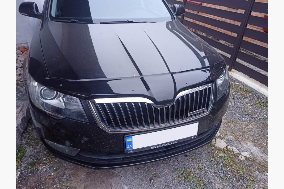 Skoda Superb 2009–2015 Kapota deflektors 2013-2015 (EuroCap) Foto 1