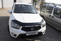 SsangYong Korando 2010–2019 Kapota deflektors EuroCap (Korando Sports) foto 3