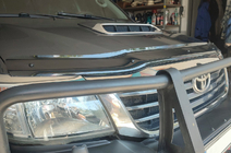 Toyota Hilux 2006–2015 Motora pārsega deflektors 2011-2015 (EuroCap) foto 6
