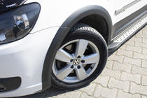 Volkswagen Caddy 2015–2020 Moldingu un arku paplašinātāju komplekts 2 durvis, garā bāze foto 9